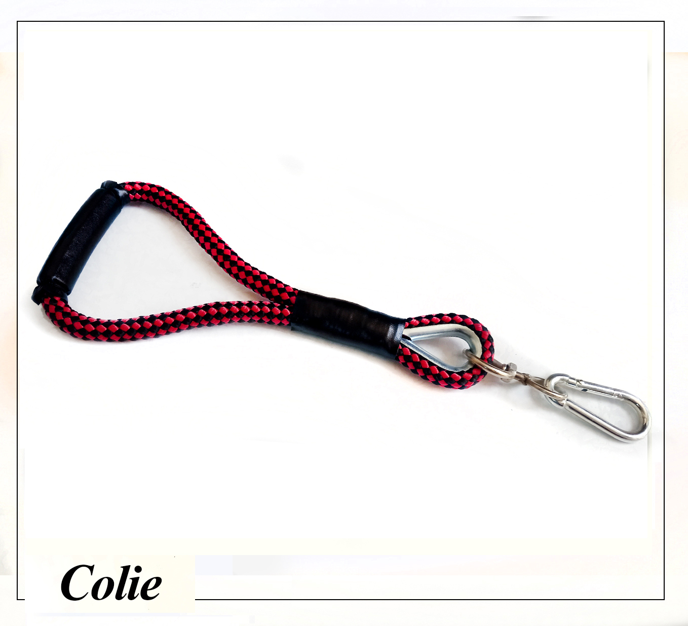 لید همراه کولی تهیه شده از طناب پاراکورد و یراق فولادی مناسب برای سگهای بزرگ و سنگین وزن می باشد.