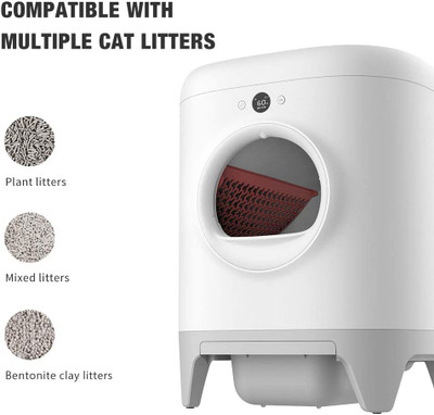 توالت هوشمند گربه PETKIT ،کد X100 مناسب برای انواع گربه و سگهای کوچک و متوسط