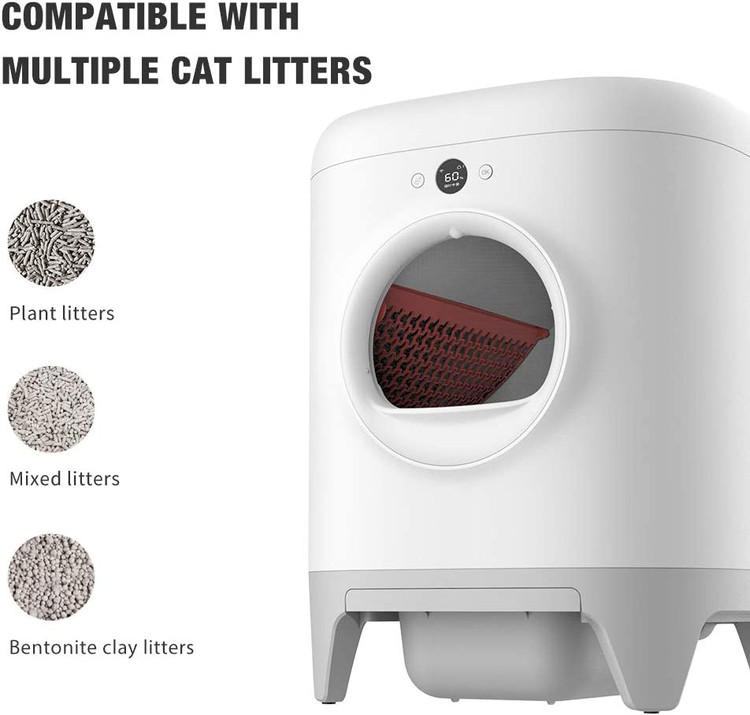توالت هوشمند گربه PETKIT ،کد X100 مناسب برای انواع گربه و سگهای کوچک و متوسط