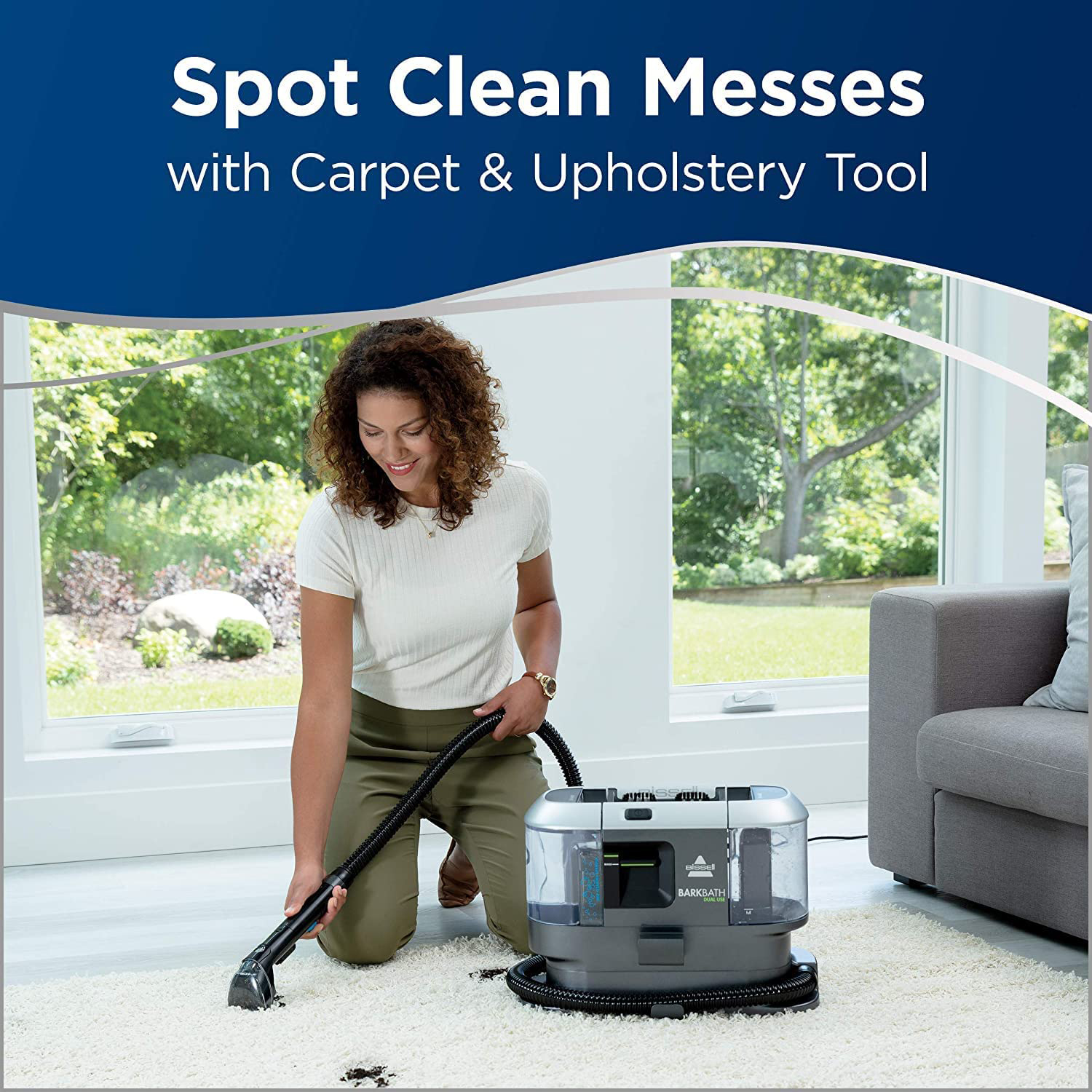 همچنین می تواند برای تمیز کردن آشفتگی هایی که سگ یا سایر اعضای خانواده شما ممکن است روی فرش و اثاثه یا لوازم داخلی منزل بگذارند، استفاده شود.
