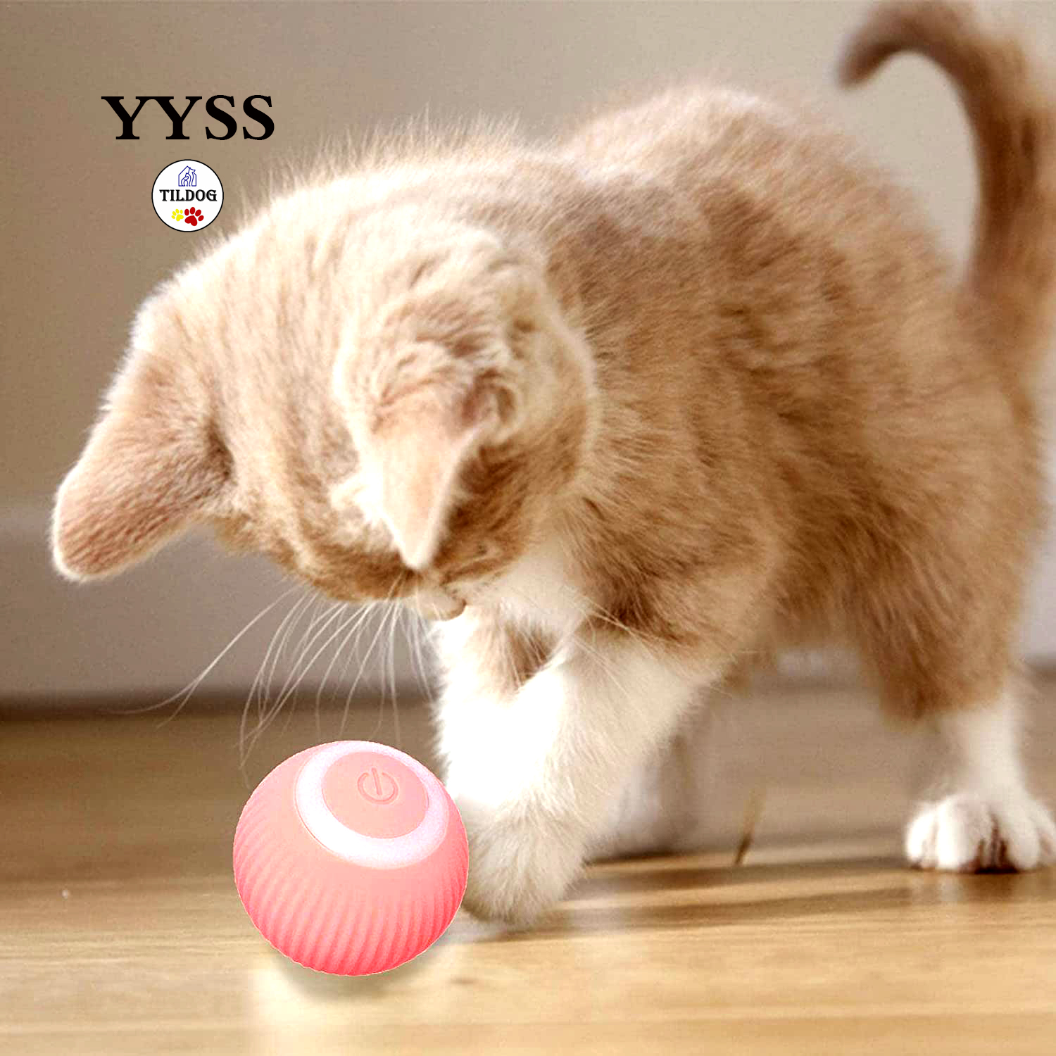  اسباب بازی توپ گربه قابل شارژ ساخته شده از مواد ABS با کیفیت بالا بادوام، مقاوم در برابر سایش است و می تواند برای مدت طولانی استفاده شود. این یک همراه بازیگوش برای گربه ها است.