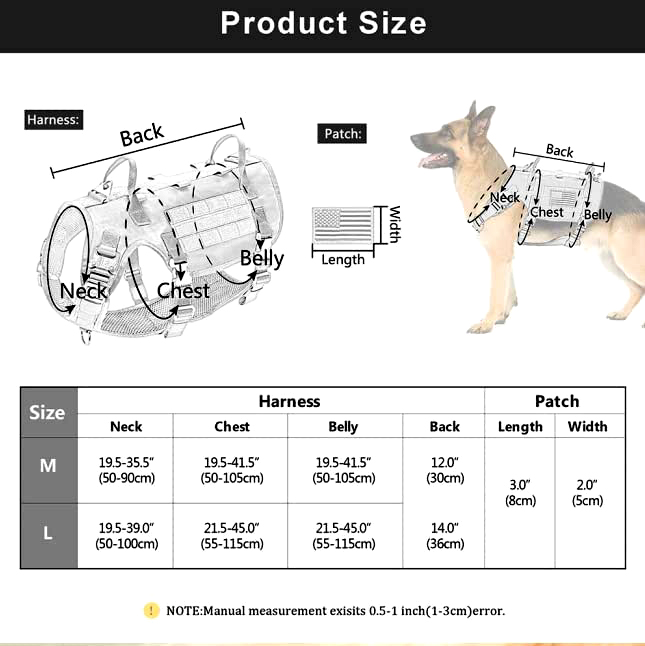  قلاده سگ آموزشی کنترلی آسان با ست بند سگ بانجی بدون کشش بند سگ نظامی با کوله پشتی برای سگ های متوسط ​​بزرگ-کایوتی قهوه ای 