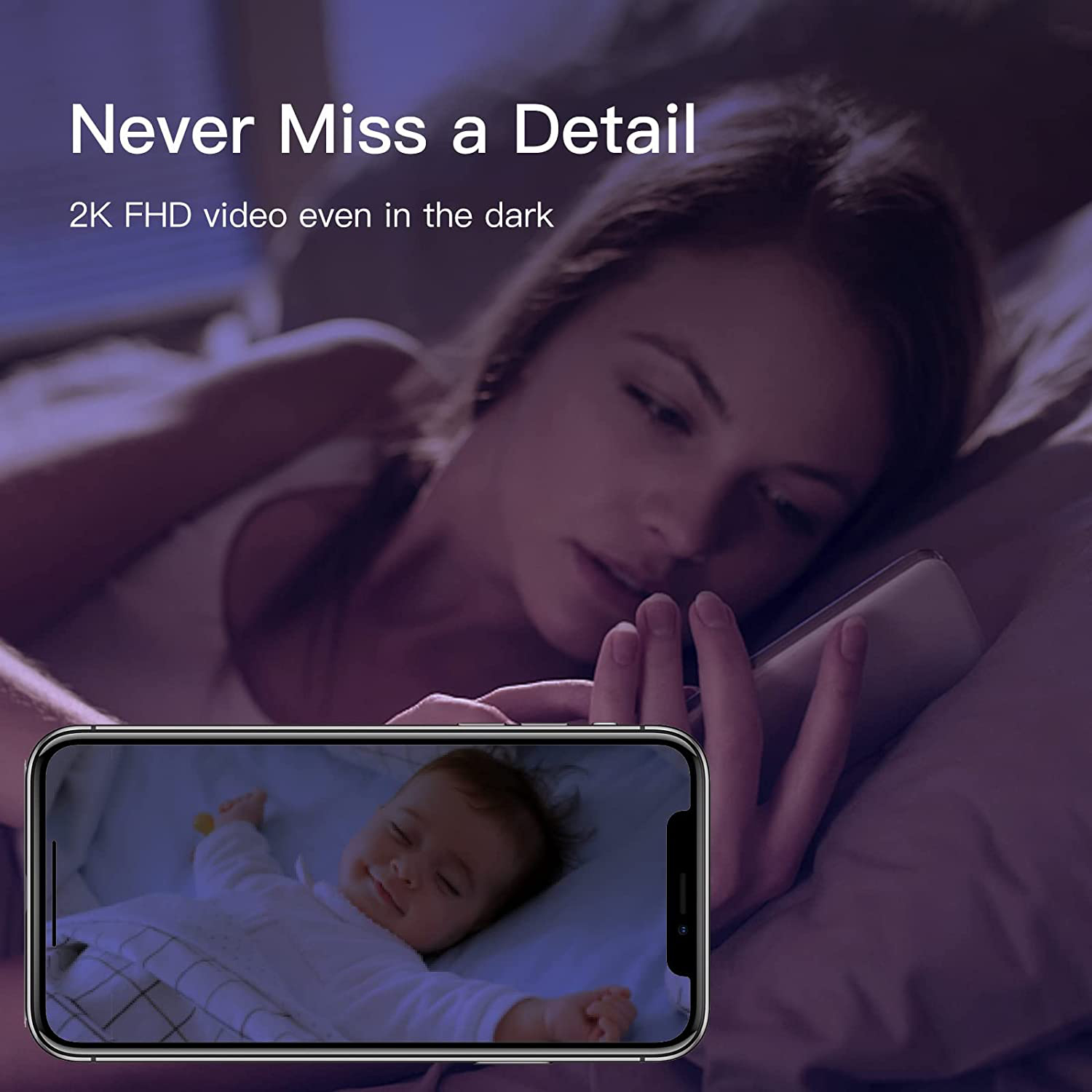(حداکثر) رزولوشن، همراه با فناوری پیشرفته دید در شب، ویدئویی واضح و واضح را در روز و شب نمایش می‌دهد.