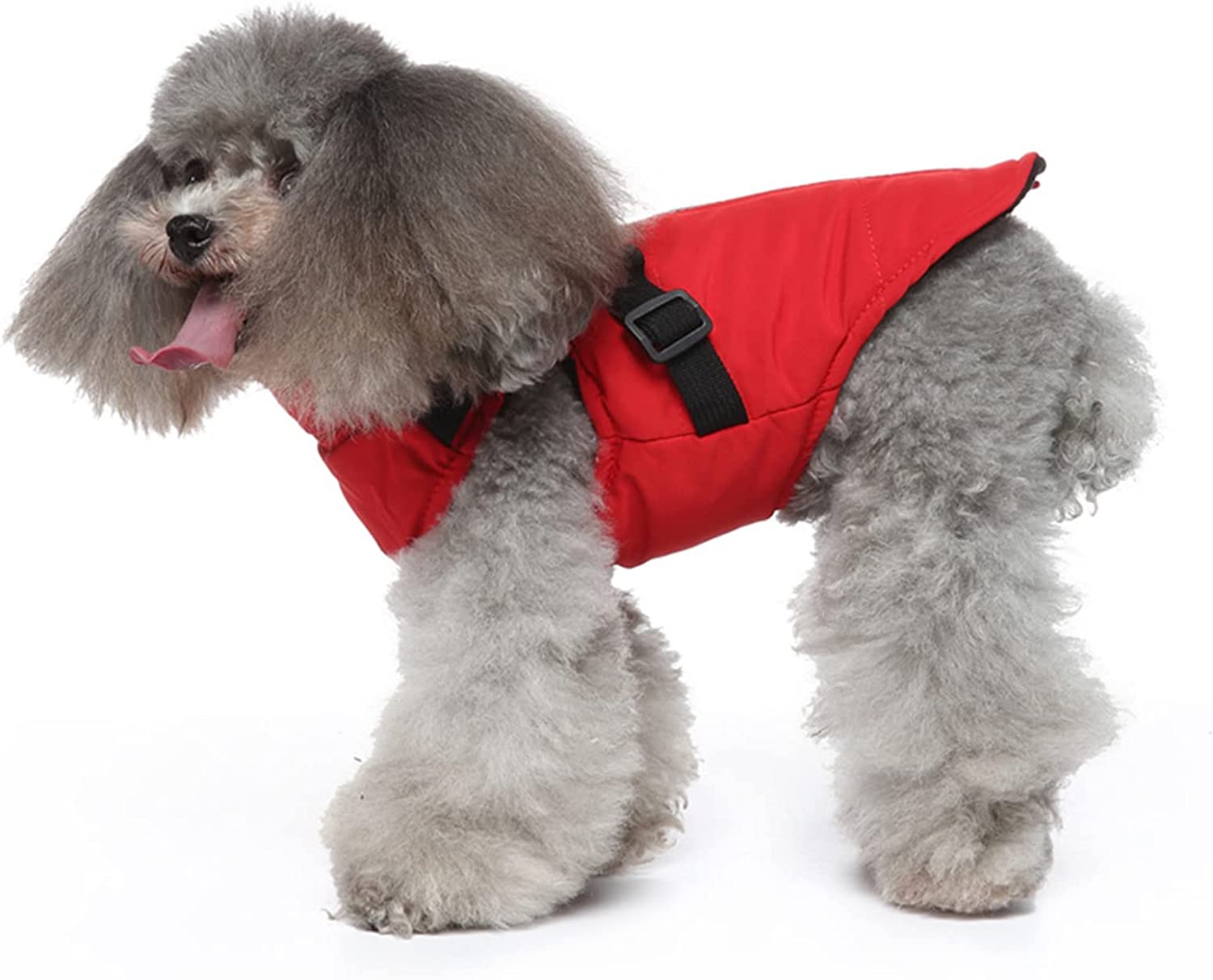    جنس: این کت مهار سگ از پارچه پلی استر، نرم، راحت، مواد با کیفیت بالا و سازگار با پوست ساخته شده است