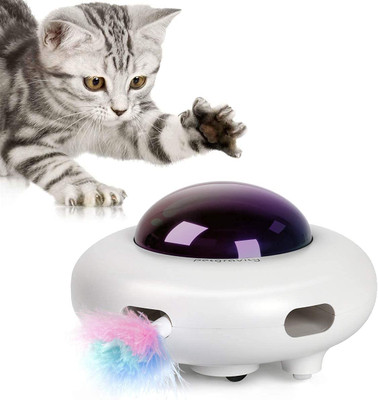 اسباب بازی های گربه تعاملی Fano برای گربه های داخلی با پر چرخان