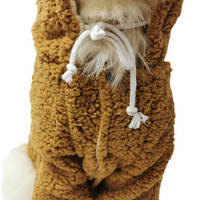     این لباس سگ کلاهدار دایناسور بامزه، حیوان خانگی شما را دوست داشتنی تر می کند و به روز خاص سرگرم کننده می افزاید.