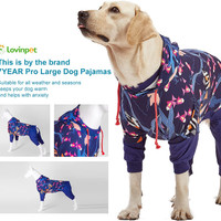  پوشیدن Pjs های حیوان خانگی برای سگ های بزرگ نه تنها سگ را زیبا و شیک نشان می دهد