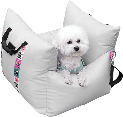 صندلی گربه سگ ، صندلی ماشین حیوان خانگی، ضد آب، تخت مسافرتی با کمربندهای صندلی برند: PLKO کد : SM 609