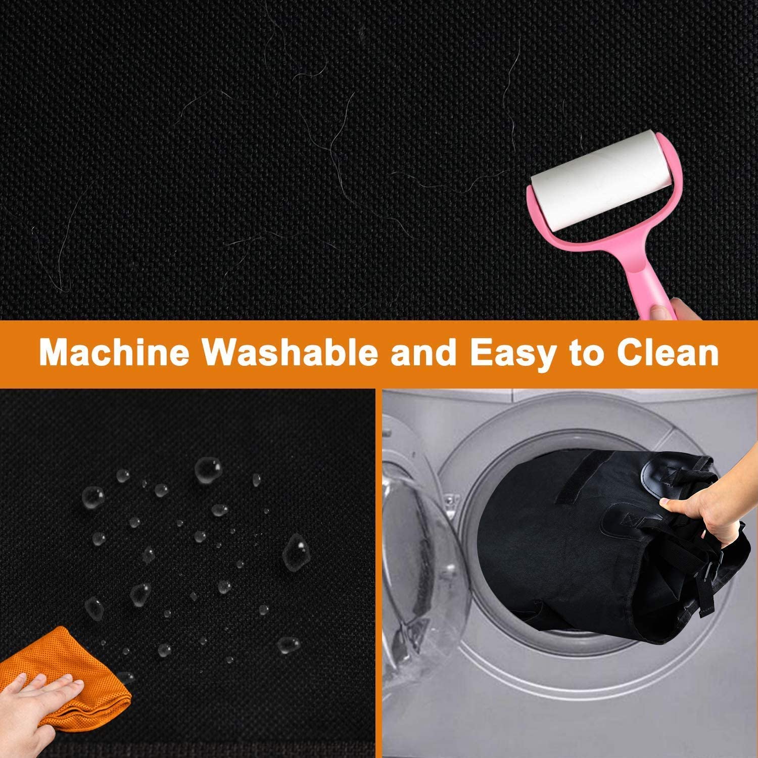  وقتی روکش محموله کثیف شد، می توانید به راحتی آن را بردارید و در ماشین لباسشویی بشویید تا دوباره تازه، تمیز و آماده استفاده شود