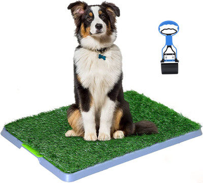 پد سگ با ابزار جمع آوری مدفوع ، سینی چمن مصنوعی ، مخصوص ادرار کردن برند: Mofish کد : PT 710