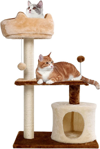 درخت گربه 3 طبقه خواب و بازی برند: Monlity  کد : KH 670