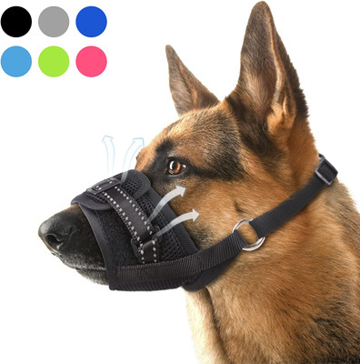 پوزه بند مشبک تنفسی سگ برند : Marnonsis کد : P 410