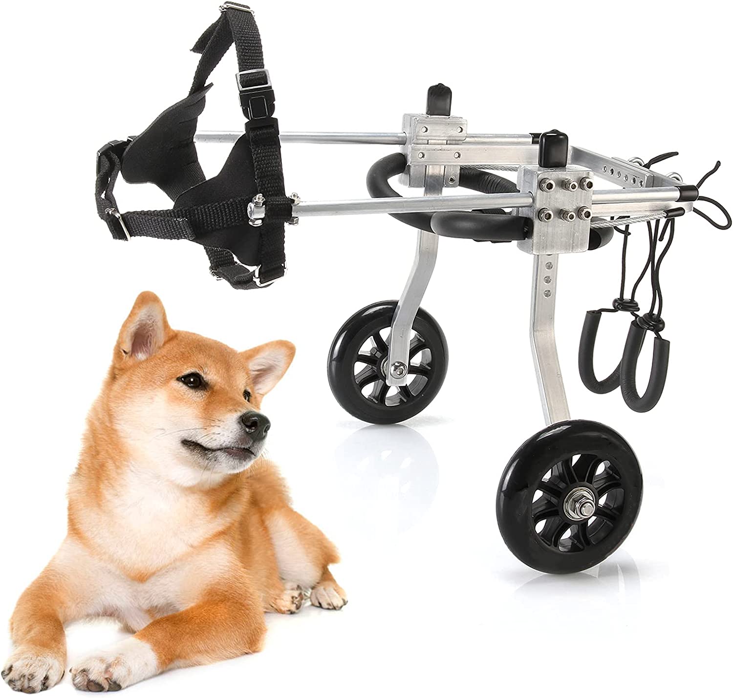 صندلی چرخدار سگ ، ویلچر سگ قابل تنظیم برند: Anmas Sport  کد : W 200