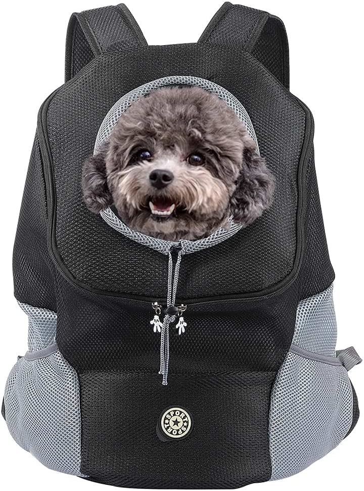 کوله پشتی سگ،با طراحی سر بیرون و شانه پددار برای پیاده روی برند : gnisbis کد : KT 1004