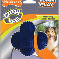 اسباب بازی توپ سگ با پرش نامنظم ( مخصوص نظافت دندانهای سگ )  برند : Nylabone کد : AB 770