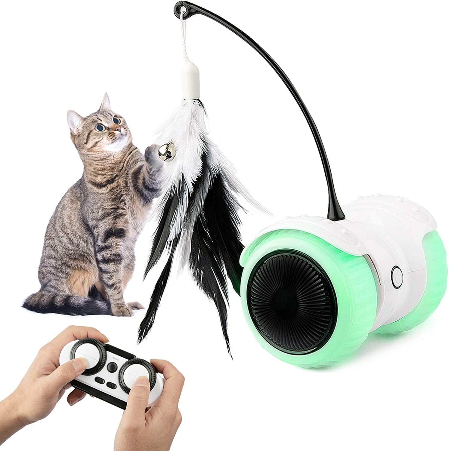 اسباب بازی  تعاملی  گربه خودکار رباتیک شارژی برند : TDOO کد : AB 790