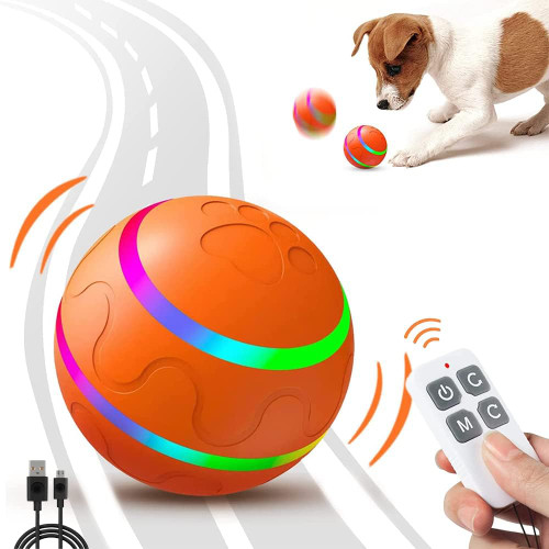 توپ‌ کنترل از راه دور سگ ، اسباب‌بازی‌ توپی تعاملی سگ برند : Masroo  کد : AB 800