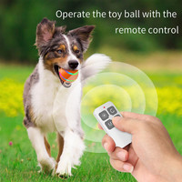 توپ‌ کنترل از راه دور سگ ، اسباب‌بازی‌ توپی تعاملی سگ برند : Masroo  کد : AB 800