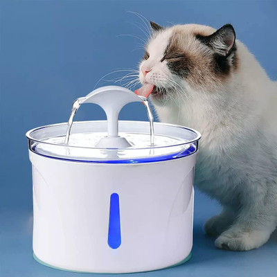 آبخوری خودکار 2.5 لیتری برای حیوانات خانگی با 3 حالت جریان آب برند: HOBERION  کد : F 133