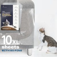 محافظ کاناپه برای گربه ها نوار ضد خش برای گربه ها محافظ مبلمان برند : KATSUPREME  کد : MH 830