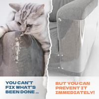 محافظ کاناپه برای گربه ها نوار ضد خش برای گربه ها محافظ مبلمان برند : KATSUPREME  کد : MH 830