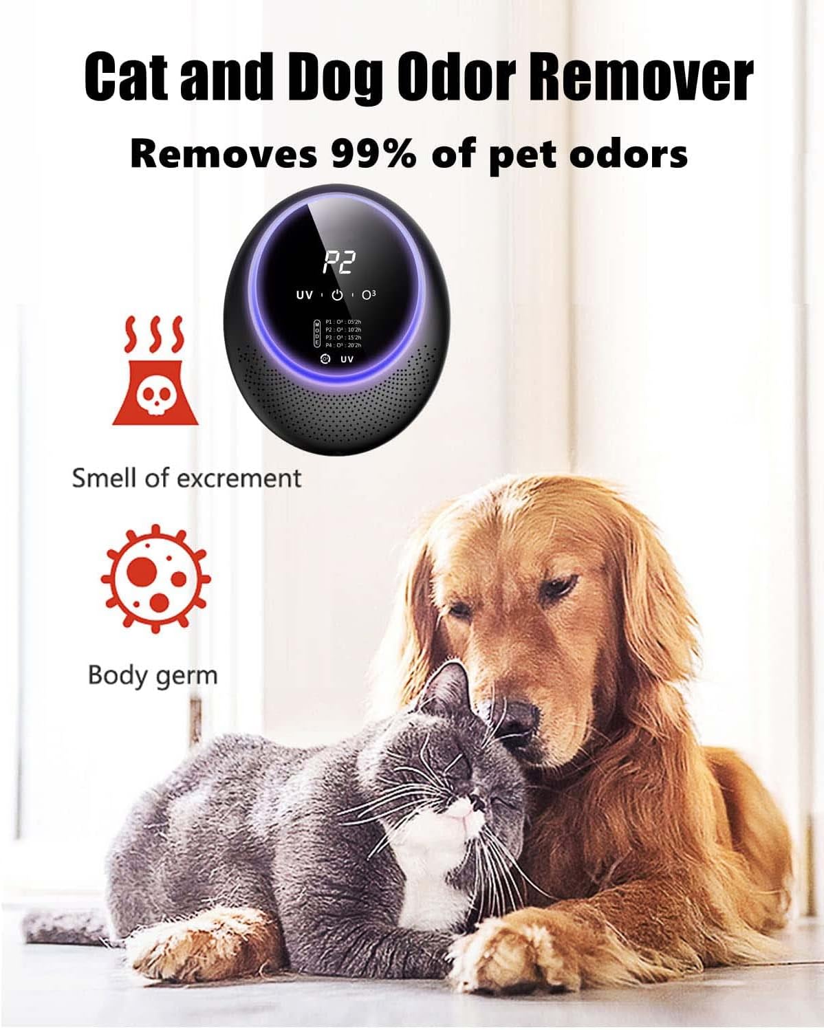 خوشبوکننده هوشمند بوی حیوانات خانگی ، با کمترین صدای کاری برند : Excefore  کد : KH 500