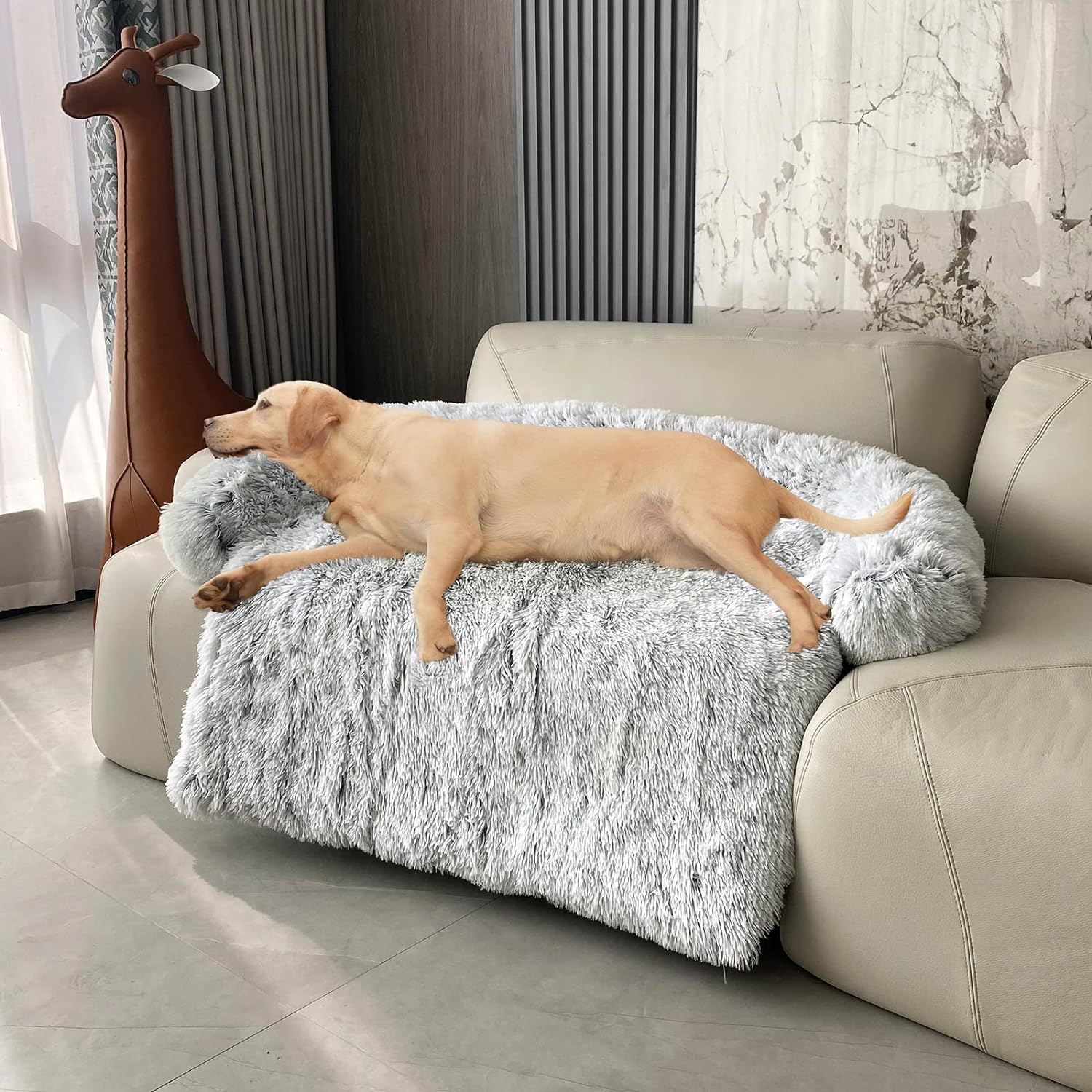 جای خواب آرامش بخش سگ ، با روکش قابل شستشو برند : UCCY  کد : TK 407