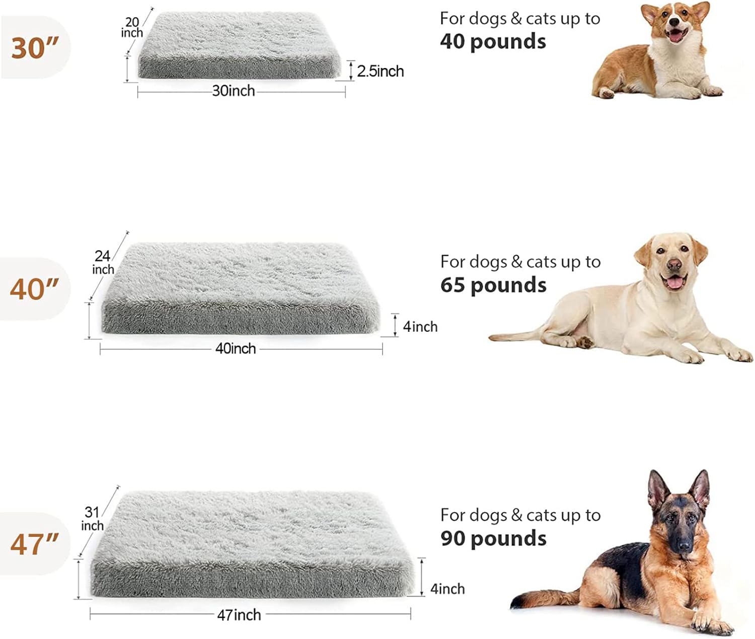 جای خواب ، تشک طبی خواب سگ بزرگ ، قابل شستشو و ضد لغزش برند : Sapu    کد : TK 409