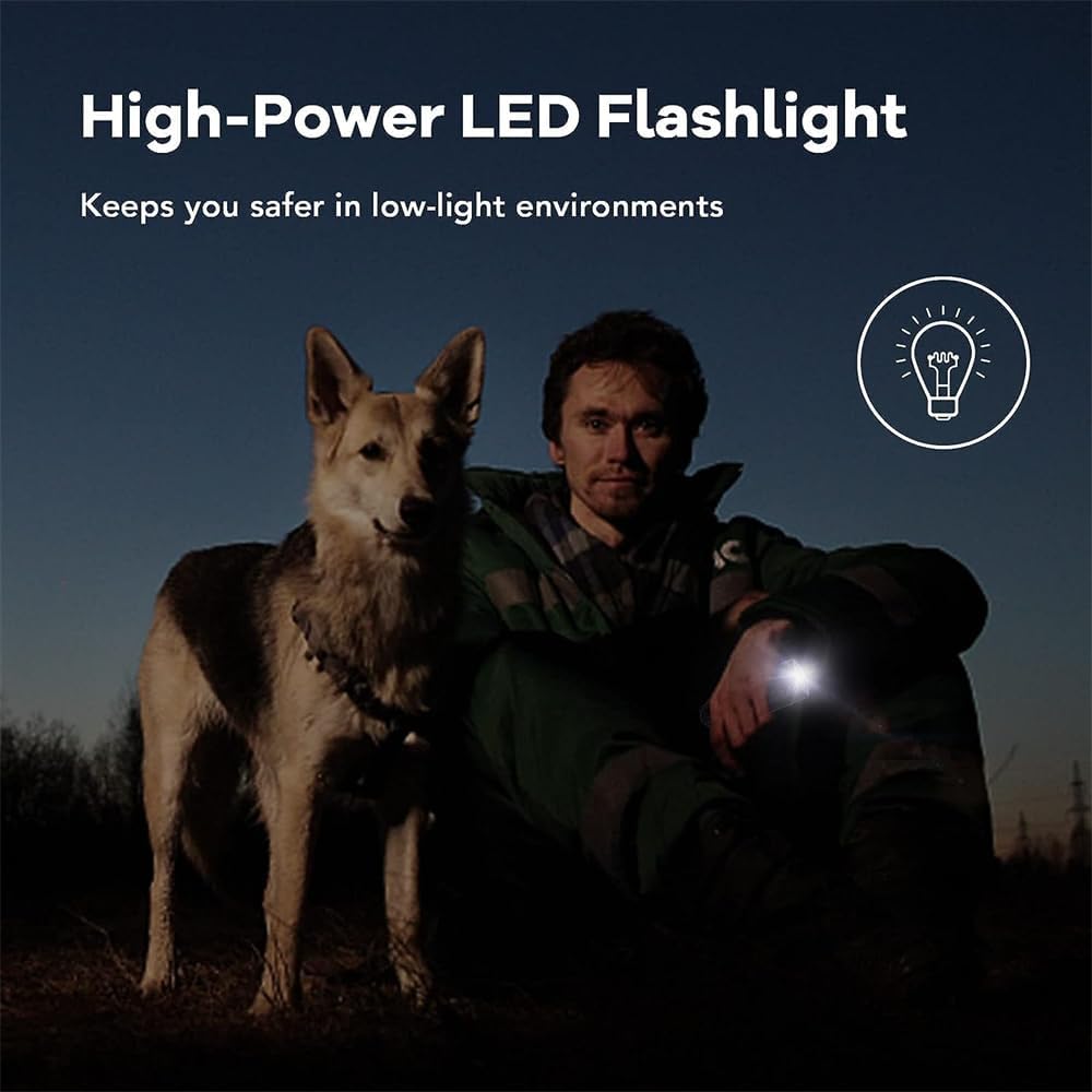 دستگاه کنترل ضد پارس ، بازدارنده پارس سگ اولتراسونیک قابل شارژ، با 2 حالت و نور  LED برند: YARDHOBI  کد : O 170
