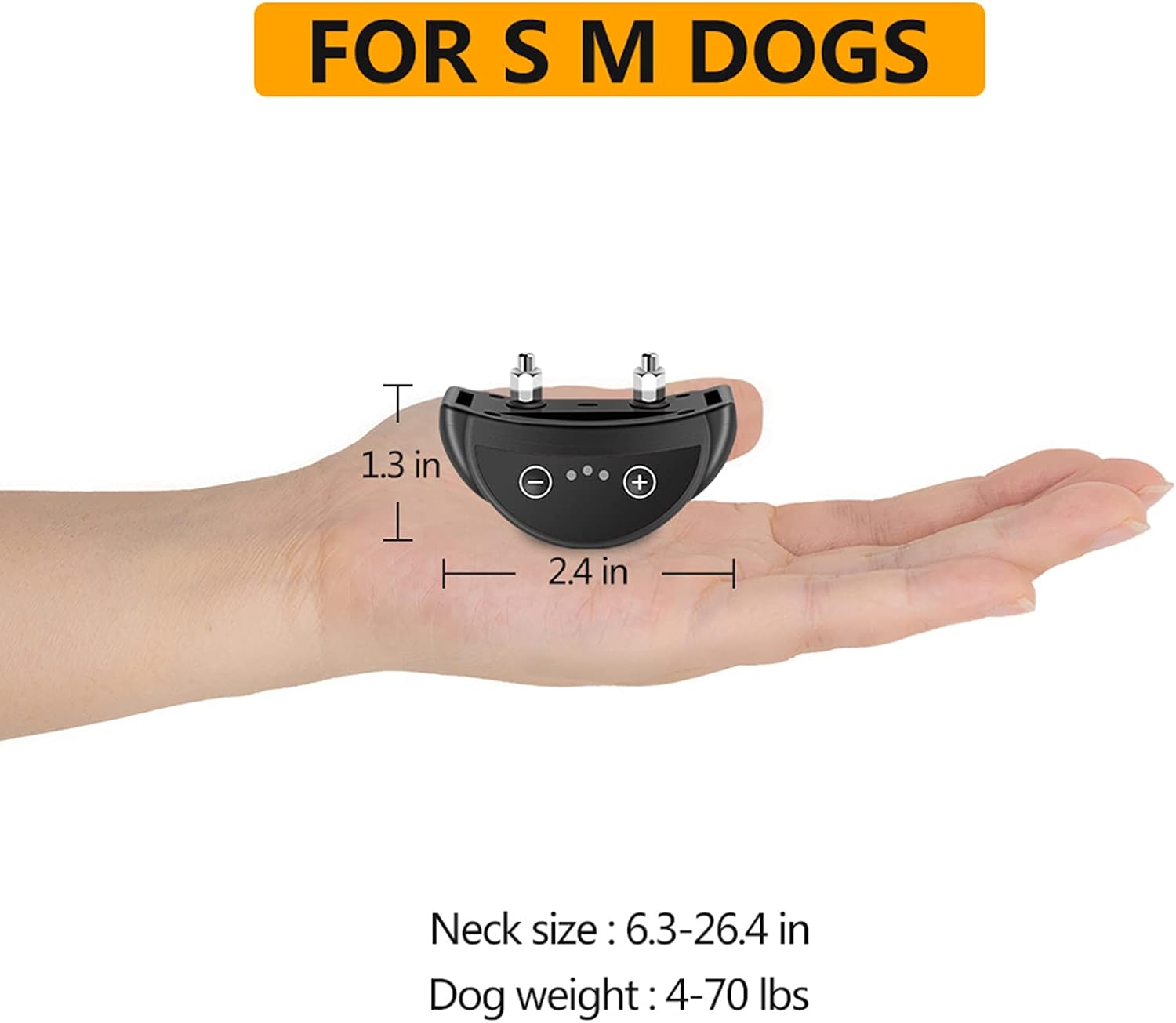 قلاده ضد پارس  سگ ، دستگاه ضد پارس ، بازدارنده پارس سگ ، کنترل پارس سگ برند: Pepisky کد : GA 480