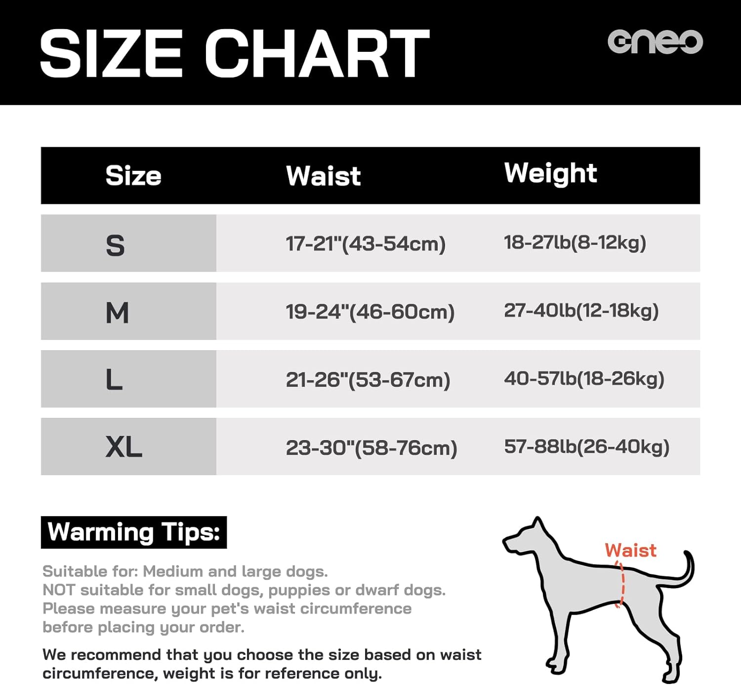 بند/ لیش کمکی توانایی پاهای عقب  سگ ، مناسب سگ های عامل مجروح، ارتروز برند : Cneo  کد : AM 604