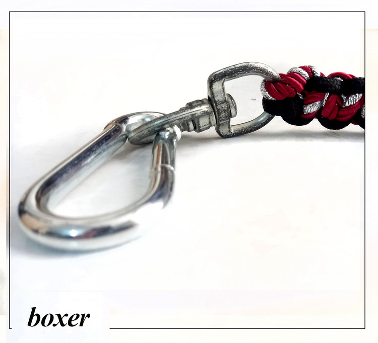 تهیه شده از طناب ابریشمی پاراکورد و یراق فولادی است