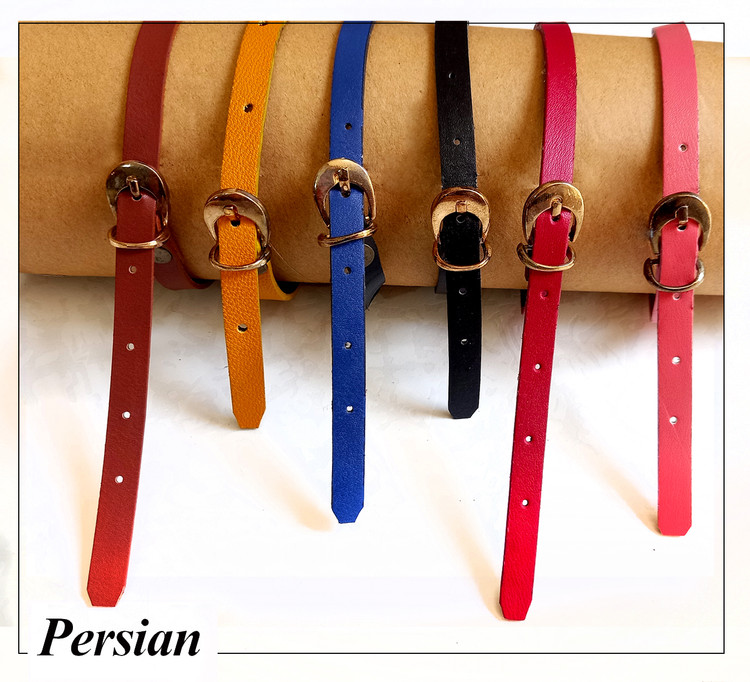 قلاده مالتیز تهیه شده از چرم مصنوعی مرغوب مناسب سگهای تزئینی و گربه.