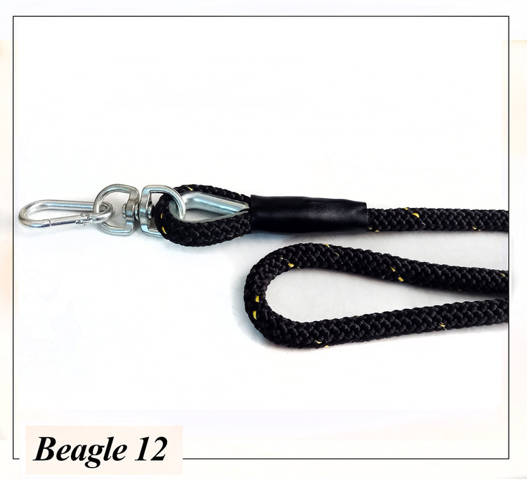 لید بیگل 12 تهیه شده از طناب 12 ، با دوام و مقاومت بالا ، مناسب برای انواع سگ می باشد.