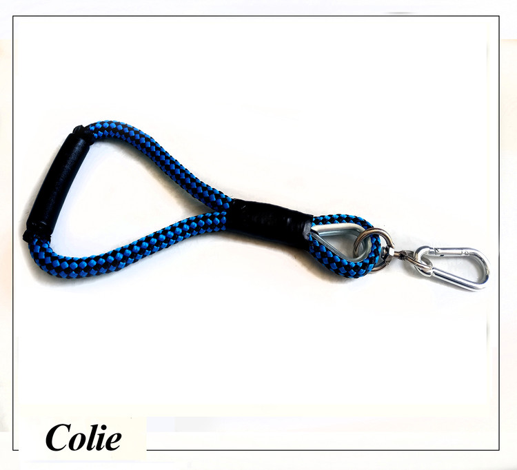 لید همراه کولی تهیه شده از طناب پاراکورد و یراق فولادی مناسب برای سگهای بزرگ و سنگین وزن می باشد.