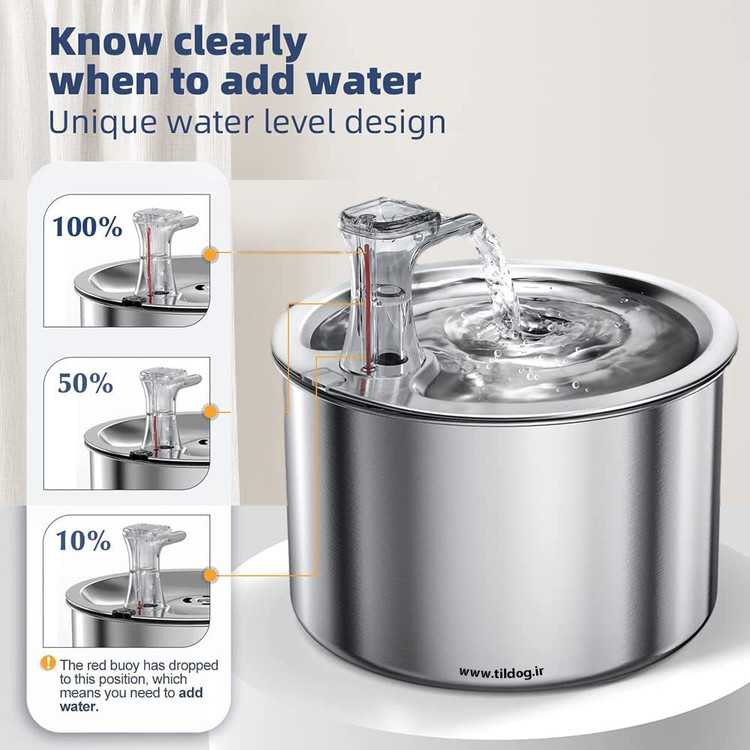 وقتی شناور به این حالت افتاده است این بدان معناست که شما باید آب اضافه کنید