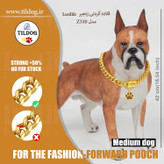 این قلاده لوکس و بسیار زیبا برای انواع سگ ها در نژادهای متفاوت قابل استفاده می باشد