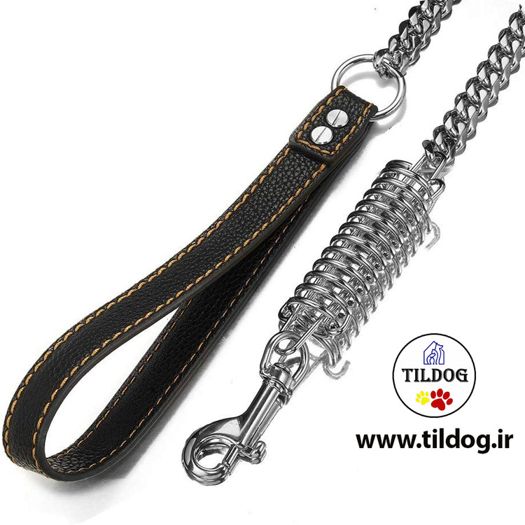 جنس استیل ضد زنگ قوی بهمراه دسته چرم طبیعی مناسب انواع حیوانات خانگی