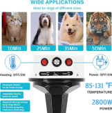 دارای تنظیمات بین 55 - 30 درجه سانتیگراد