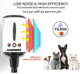 دارای بدنه فلزی ضخیم شده است که بعنوان یکعایق کم صدا عمل کرده و صدا را نیز کاهش می دهد