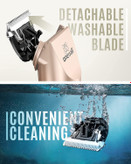 ماشین اصلاح حیوانات خانگی از موتور بسیار قوی و ارتقا یافته ای تشکیل شده که سرعت بالا و لرزش کمتری دارد