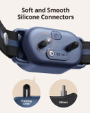 به گونه ای طراحی شده است که شما می توانید توسط یک ریموت قابل تنظیم ،رفتار سگ خود را با 3 حالت آموزش ایمن (بوق، ارتعاش یا شوک ) اصلاح کنید .