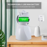 موتور بیصدا و دوگانه ، با چرخ دندههای دقیق، چرخشی بیصدا را ارائه میکند که مزاحم شما و حیوانات خانگی شما نمیشود