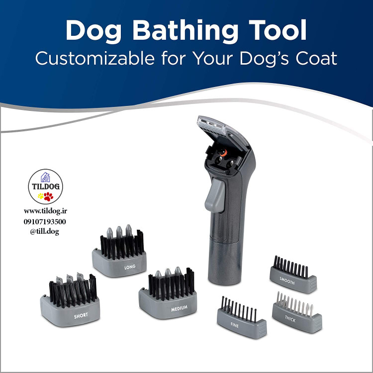 سه نازل اسپری قابل تنظیم زیر بدن قرار می گیرند و به سمت محل کثیفی می آیند تا آب و شامپو بتوانند کل بدن را تمیز کنند،