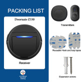 این زنگ درب سگ مشکل فشار دادن سگ کوچک را حل می کند، نیازی به فشار دادن نیست، فقط دکمه را به آرامی لمس کرده یا بلغزانید تا فعال شود