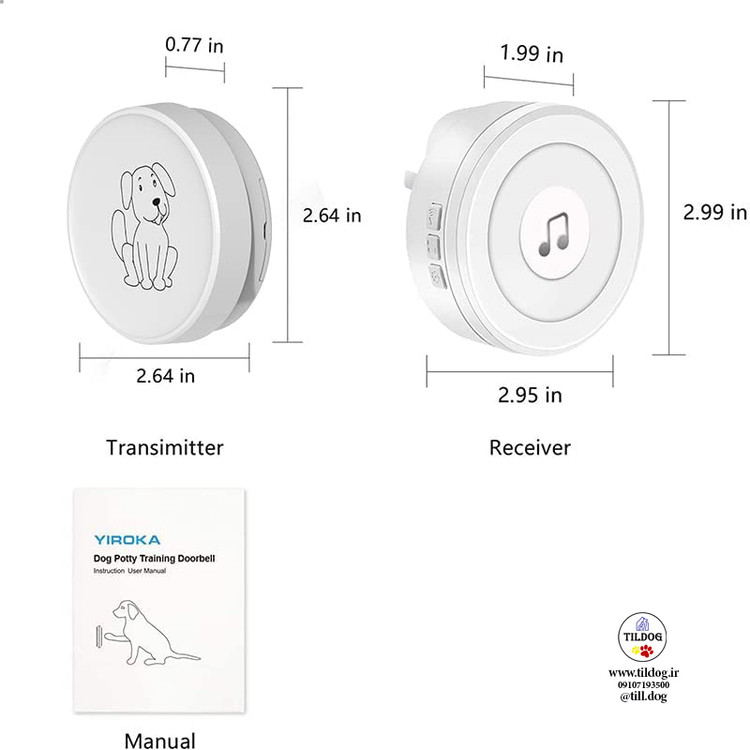 از طریق اصل اثر الکترومغناطیسی، دکمه را فشار دهید تا برق تولید شود. مادام العمر نیازی به نصب باتری برای زنگ درب سگ ندارید. در صرفه جویی انرژی و حفاظت از محیط زیست بسیار توصیه می شود.