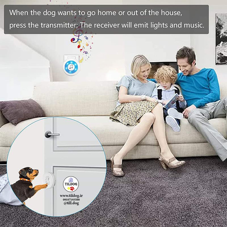 فعال کننده و گیرنده در فاصله 160 متری از یکدیگر در داخل خانه میتوانید با هم ارتباط برقرار کنید.