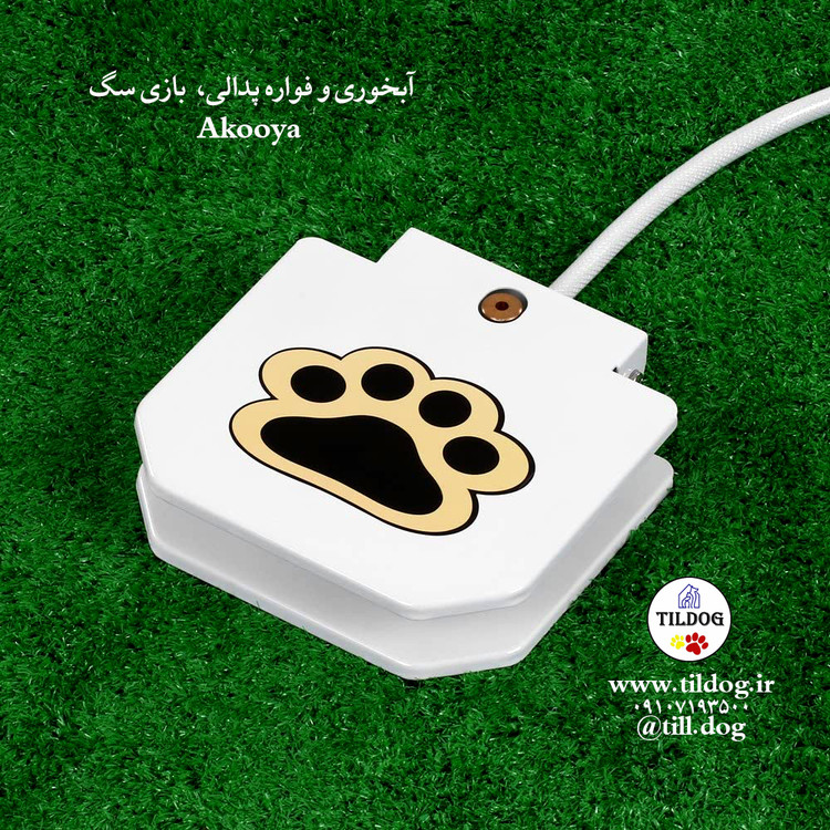 فواره آب گربه سگ خانگی از جنس استنلس استیل با کیفیت بالاست که در فضاهای باز نصب می شود.