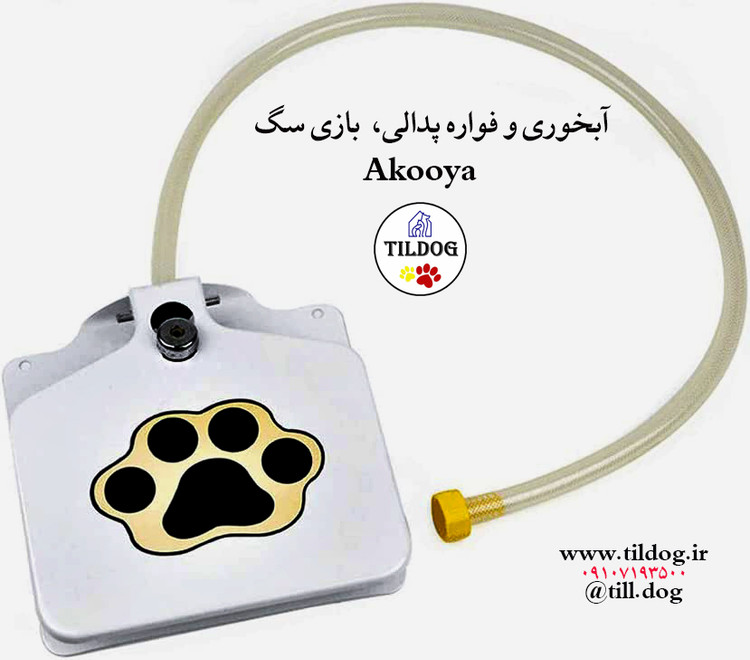 آبخوری و فواره پدالی، بازی سگ برند: Akooya کد: AF630