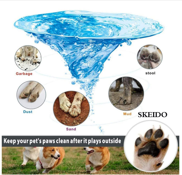 وقتی موهای سیلیکونی داخل آن است، میتوان از این پاککننده بهعنوان فنجان تمیزکننده پنجه استفاده کرد